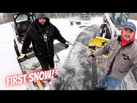 It snowed and we weren't ready!