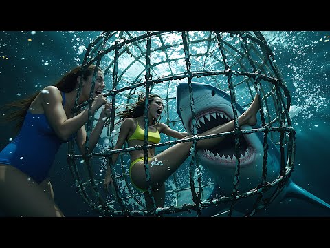 2 LADKI Samundar Ke Niche SHARK CAGE Me PHAS Gayi I Movie Explained in Hindi/Urdu