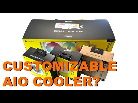 How to Install CapSwap AIO Modules on the Corsair iCUE LINK TITAN 360 RX RGB AIO cooler