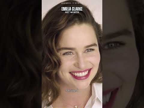 Emilia Clarke’s Net Worth: How She Built a $20 Million Fortune #shorts #EmiliaClarke #NetWorth