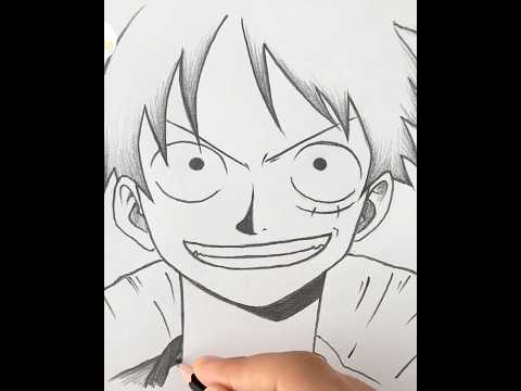 Monkey D. Luffy drawing #sayaharts #drawing #art #animedrawing #anime #fyp #goviral