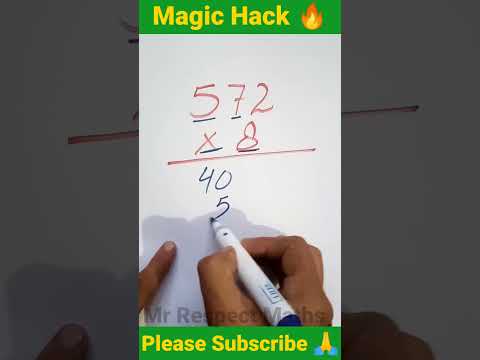 Math Tricks For fast calculation | Magic Math #maths