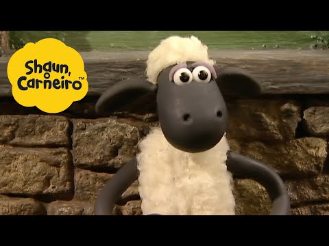 🐑Shaun, o Carneiro 🐑🐑 O que Shaun está fazendo! 🐑 Hora Especial🐑| Cartoons Para Crianças