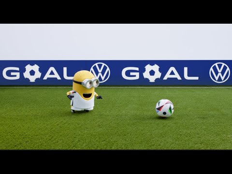 Volkswagen Special Models Goal presented by the DFB team featuring the Minions from Despicable Me 4