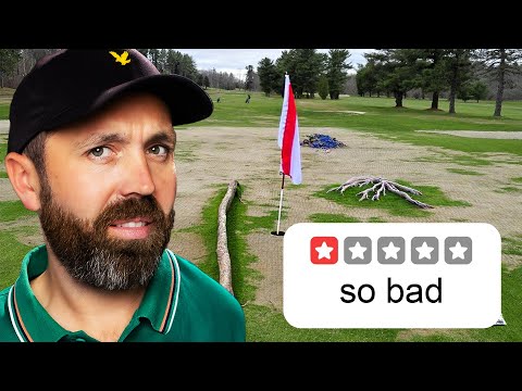 I played the WORST rated golf course! (How bad?)