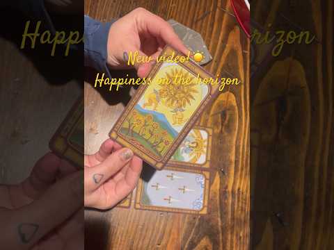 Happiness is on the horizon☀️💖 # #tarot #tarotreading #tarotreader