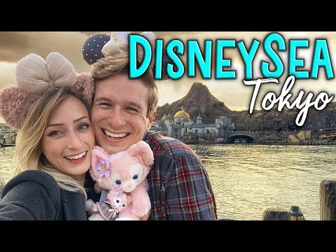 Americans visit TOKYO DISNEYSEA! (7 incredible lands + the best rides!)