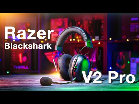 Распаковка наушников Razer Blackshark V2 Pro / Unboxing Razer Blackshark V2 Pro