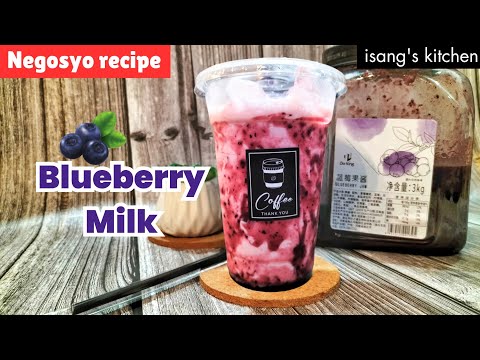 BLUEBERRY MILK NEGOSYO RECIPE| HOW TO MAKE NON COFFEE DRINK TRENDING BUSINESS IN PHILIPPINES