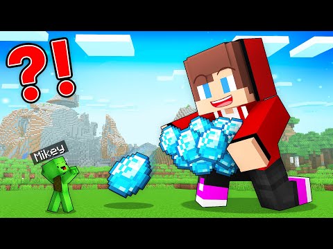 JJ Play as a HELPFUL Giant in Minecraft (Maizen)