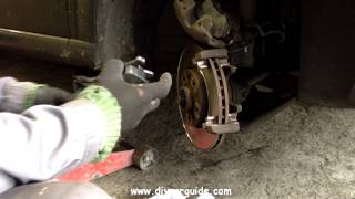 Replacing Front Brake Pads On Vauxhall and Opel Meriva