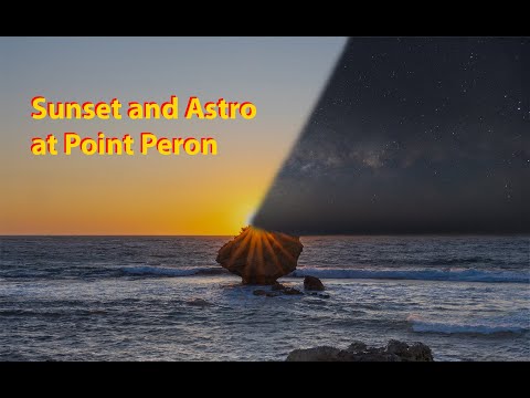 Exploring Point Peron at Sunset and setting up my Star Tracker