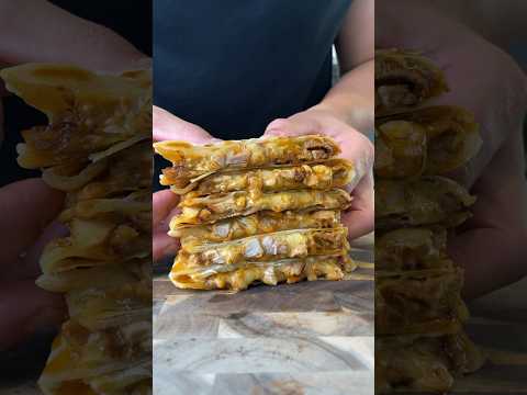 The BEST Chicken Quesadillas #cooking #asmr #shorts