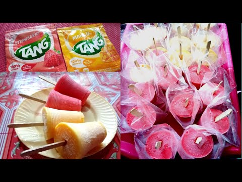 How to Make Ice Drop na Pangnegosyo ll Homemade popsicles sticks ll Negosyong patok sa tag-init!