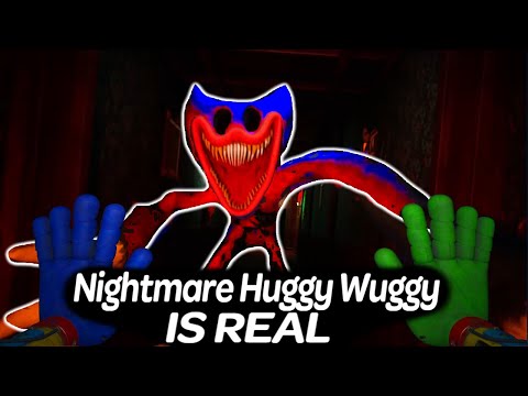 Nighmare Huggy Wuggy is REAL - Chasing Part Showcase | Poppy Playtime Chapter 3