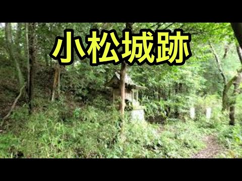 【城の絶景】小松城跡（神奈川県）「宝泉寺隣接のやぶ多き城跡」