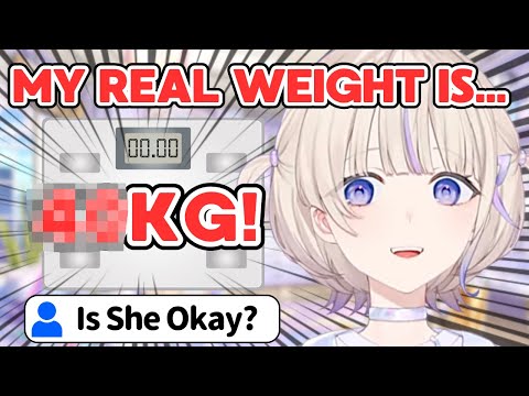 Hajime Casually Reveals Her IRL Weight Like It's Nothing[Hololive/EngSub/JpSub]