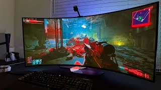 Cyberpunk 2077 Phantom Liberty is SO GOOD on a 45" LG UltraWide OLED | LG45GS96QB HDR Gameplay