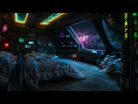 Galactic Expedition | Traveling in Outer Space | Relaxing Sounds of Deep Space Flight | 10 hours