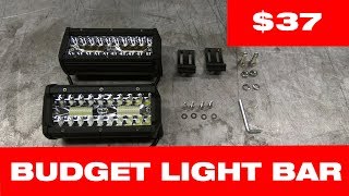 Budget Offroad LED Light Bar Review (NAO)