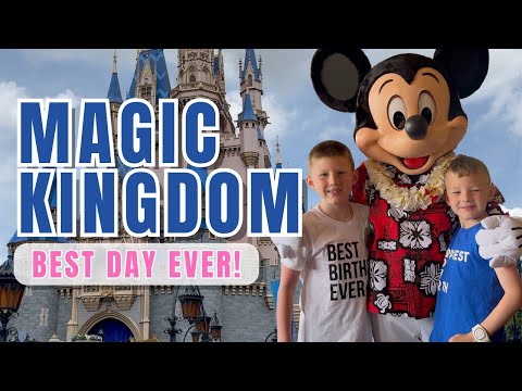 The PERFECT Day at Magic Kingdom Disney World Vlog | Birthday Celebration in Disney World