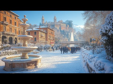 Best winter classic songs | White snow falls | Healing music for the soul and heart | meditation