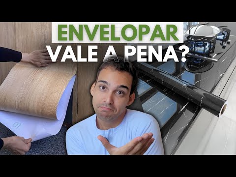 ENVELOPAMENTO DE MÓVEIS, BANCADAS E ELETRODOMÉSTICOS | VALE A PENA?