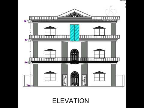 2D house plan