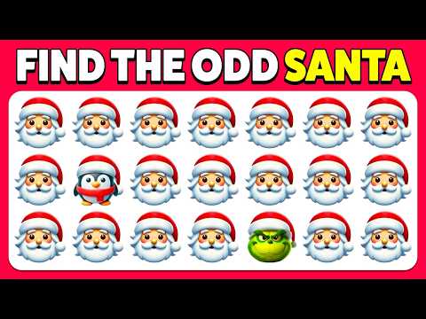 🎅 CHRISTMAS QUIZ 🎄 Spot the DIFFERENCES 👀 Find the ODD ONE OUT 🌟 Guess the WORD by EMOJIS ❄️