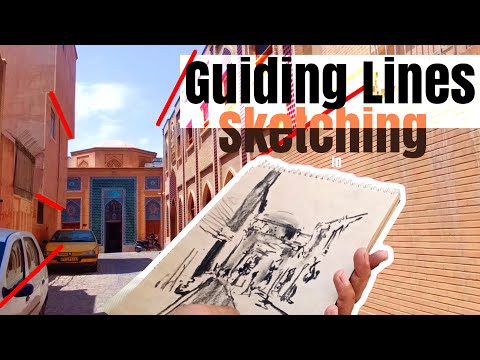 Guiding Lines to Artistic Success: Creating Depth and Beauty in Urban Sketching