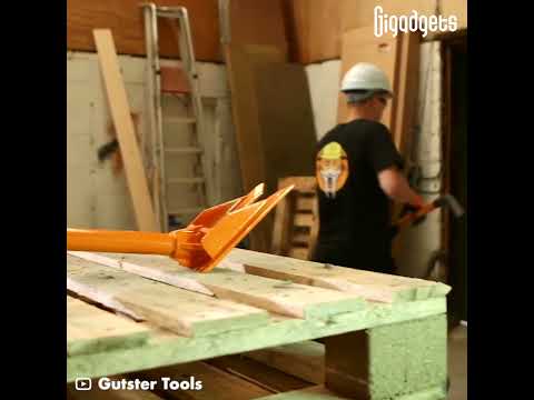 Gutster Demolition Bar #gigadgets #homerenovation#restoration #maintenance #tools