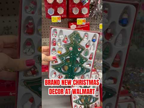 Brand new Christmas decor at Walmart. Full video will be on my channel 9/17/24 🎄