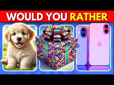 Would You Rather - MYSTERY Gift Edition 🎁 Quiz Monster