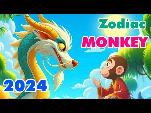 MONKEY:  2024 Zodiac Monkey Prediction - The Year of the Green Wood Dragon 【Master Tsai】