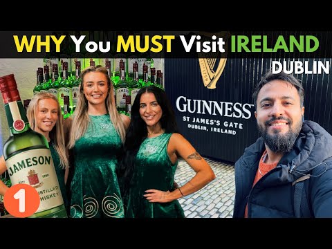 IRISH Dance Party 👯‍♀️ & Guinness🍺 Factory in DUBLIN 🇮🇪 !! Ireland Travel Vlog 1