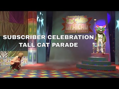 100 Million Subscriber Celebration - Tall Cat Parade