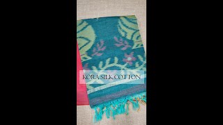 Kora Silk Cotton Saree - Jp Silks