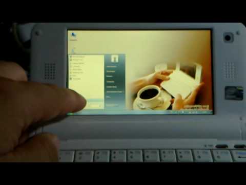 Umid mBook M1 sous Windows 7 (tiny 7) optimisé