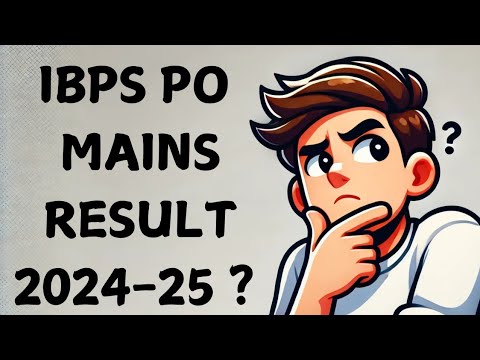 IBPS PO Mains Result 2024-25 ? #ibpspo #ibpsresult