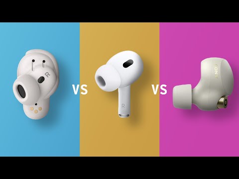 Airpods Pro 2 vs Bose QuietComfort Earbuds II vs Sony WF-1000XM4