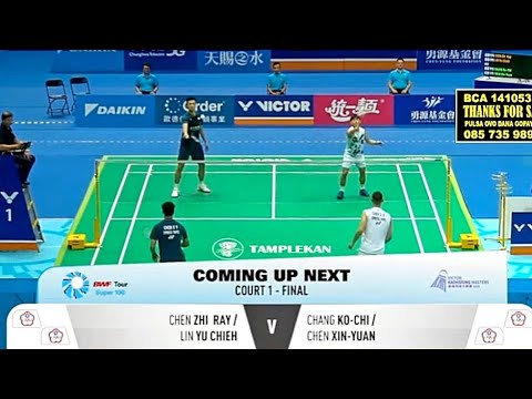 ZHI RAY/YU CHIEH ( TPE) VS. KO-CHI/XIN-YUAN ( TPE) | MEN'S DOUBLES FINALS KAOHSIUNG MASTERS 2024