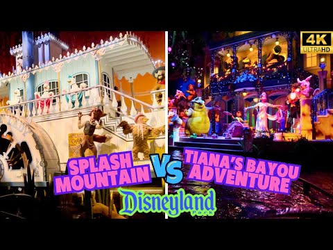 Splash Mountain vs Tiana's Bayou Adventure POV - Which Disney Attraction is Better?