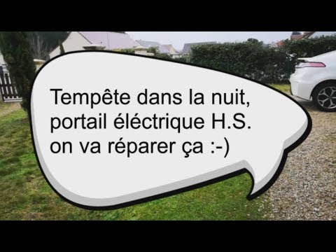 Je répare le moteur de mon portail électrique avec mon imprimante 3D