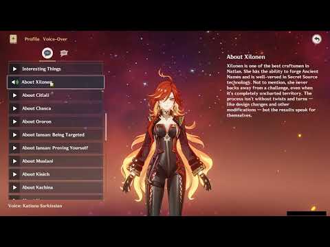 MAVUIKA ALL VOICE LINES (ENGLISH)