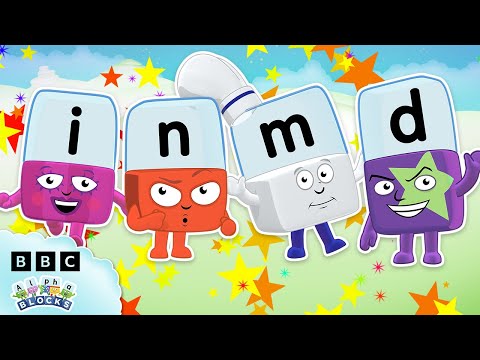 📘 I N M D - Back to Basics! 📘 | Easy Reading for Kids | Learn to Read with Alphablocks