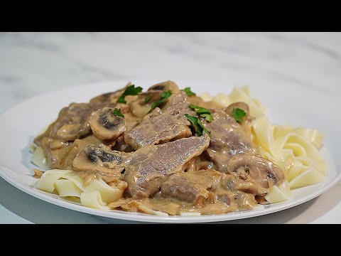 BUDGET Friendly BEEF Stroganoff  A Comfort Food Classic