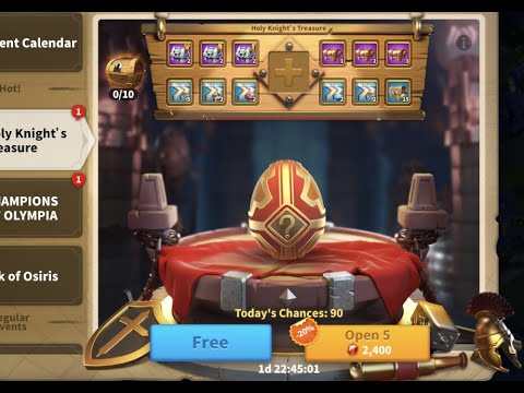 Holy Knights Treasure - Rise of Kingdoms