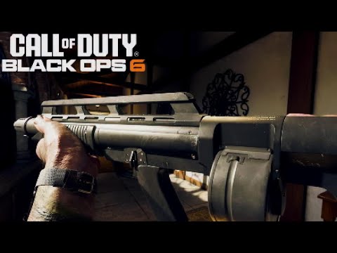 Black Ops 6 - Pancor Jackhammer Reload & Inspect Animations