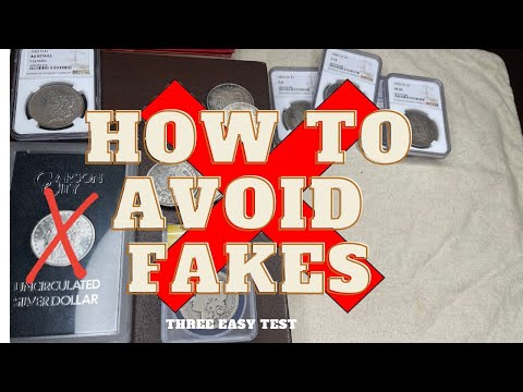 Watch out for FAKE SILVER DOLLARS! How to spot fakes with these 3 Easy Test❗️