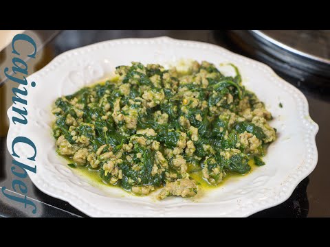 Curry Pork and Spinach (Easy PALEO Recipe)